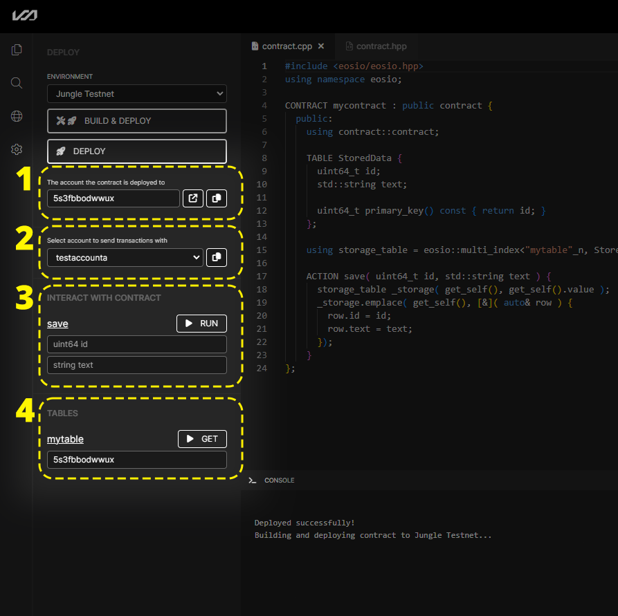 Vaulta Web IDE